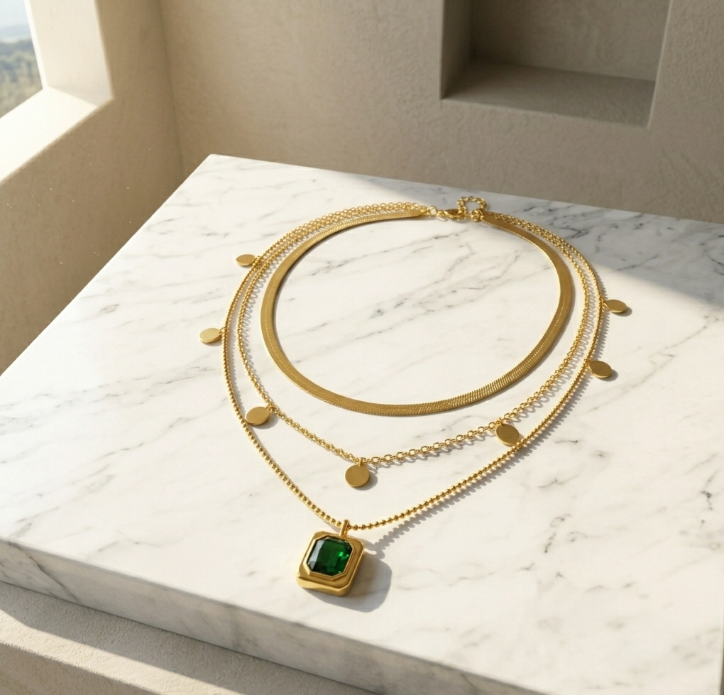 Valentine Necklace & Earring Set