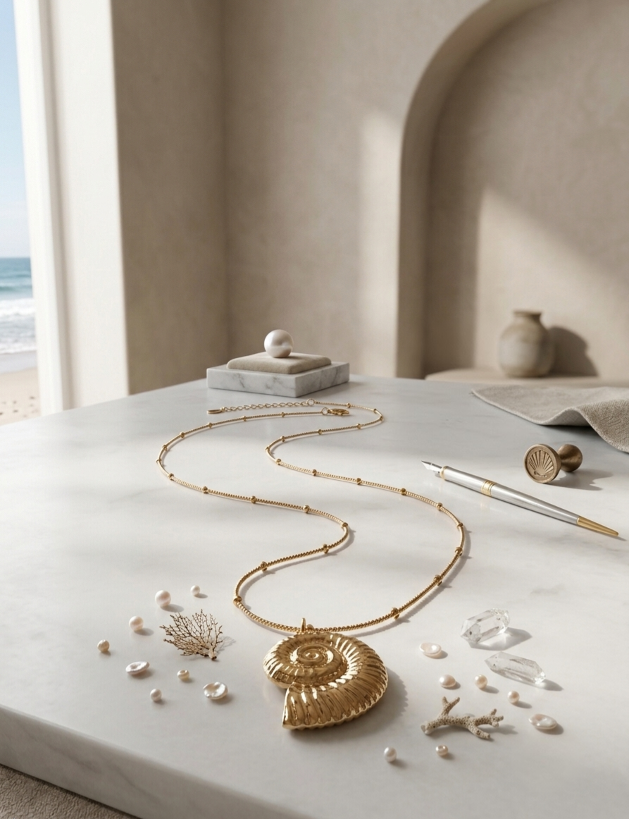 Golden Shore Pendant
